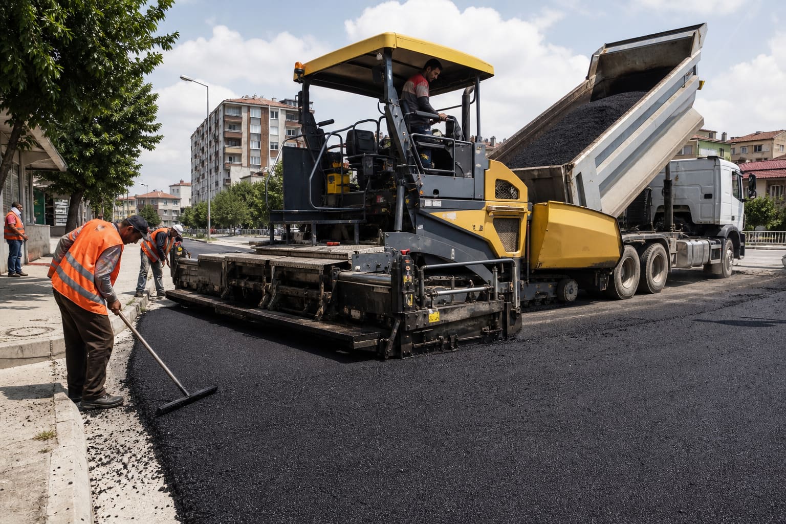 Asfalt Yol Yapımı