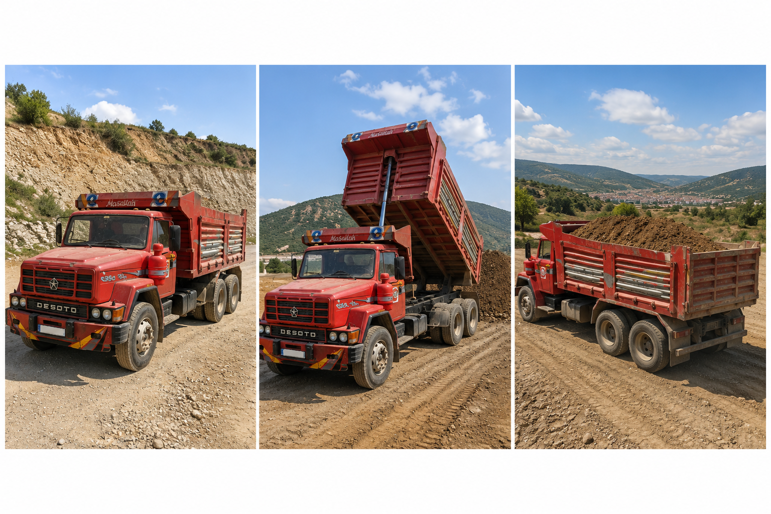 Kiralık Kamyon  AS 950 10 ton damperli